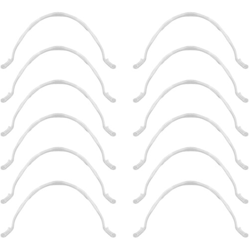 12pcs Breathable Mouth Insert Strap Mask Holder Support Strip Inner Face Support and Reusable Masks