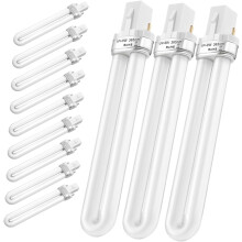 12 Stück UV-Nagellampen-Ersatzbirnen für Gel-Nagellack, schnellhärtende Glühbirnen für Heim- und Salon-Nageltrockner