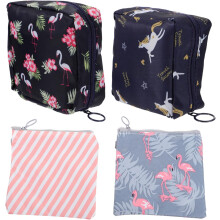 12pcs Portable Sanitary Pad Holder Pouch for Travel Women Menstrual Pouch for Changing Use Assorted style