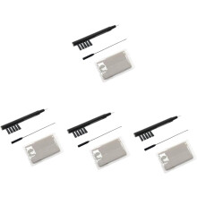 12pcs Multifunctional Hearing Aid Cleaning Kit Brush Rod Cleaning Cloth and Earpiece Cleaner