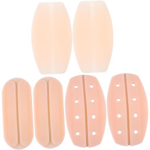 12pcs Non-slip Shoulder Pads Reusable Strap Holders Invisible Silicone Shoulder Pads Comfortable Strap