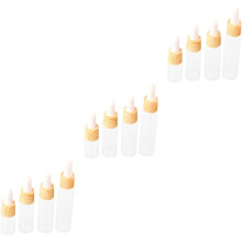 Lot de 12 flacons compte-gouttes en verre pour échantillons de parfum et huiles essentielles (vides).