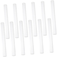 12 stuks acryl staafjes/stokjes, massieve ronde staafjes voor doe-het-zelf knutselprojecten en modelbouw.