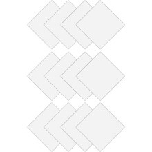12pcs Slip Stickers for Rug Corner Grippers White Square Non-Slip Stickers