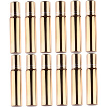 Lot de 12 flacons roll-on rechargeables pour parfum et huiles essentielles, format voyage.