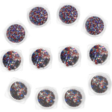 Pailletten-Nagelsticker in Sternenform mit Glitzer für Nagelkunst, DIY-Maniküre-Zubehör und Partydekoration
