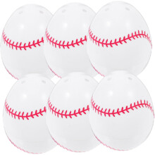 12 Stück befüllbare Plastik-Baseball-Eier für Osternester, Süßigkeiten, Geschenke, Verpackung, Partyzubehör