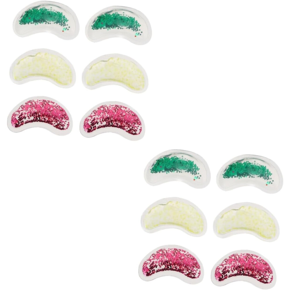 Hkhbjs 12Pcs Eye Hot Cold Treatment Pack For Redness Pain Relief And Eye Relax Gel Pads Gel Patches