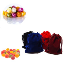 Lot de 12 pochettes en flanelle à cordon pour ranger vos bijoux, idéales pour les anniversaires et Noël.