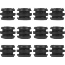 Lot de 12 joints en caoutchouc pour bandes de baby-foot, pièces de rechange pour machine de baby-foot