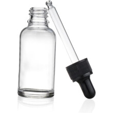 Flacons compte-gouttes pour huiles essentielles, lot de 12, 30 ml, en verre, pour le conditionnement individuel et le maquillage liquide en voyage.