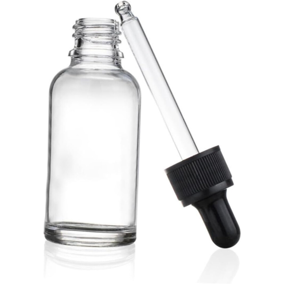 Hkhbjs Essential Oil Bottles Dropper Bottles 12 Pack 30Ml Glass For Subpackaging Travel Liquid Makeup