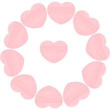100pcs Small Jewelry Holder Pouches Heart-shape Sealing Bags Portable Jewelry Storage Bag