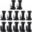 12pcs Heavy Duty Adjustable Leveling Feet Threaded Design 4-Hole Positioning 1