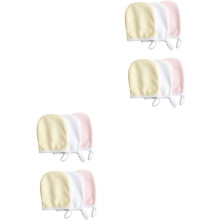 12pcs Microfibra reutilizável almofadas de remoção de maquiagem Luvas de limpeza facial práticas para ferramentas de limpeza de maquiagem
