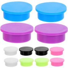 12 Stück Schutzkappen für Injektionsfläschchen aus Glas, luftdicht, auslaufsicher, staubabweisend, wiederverwendbar