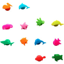 12pcs marcadores de vinho marcadores de bebida identificadores coloridos resistentes ao desgaste de silicone