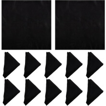12 Stoffhandtücher/Servietten aus 100 % Polyester – Elegantes Design, hochwertige Verarbeitung, vielseitig einsetzbar