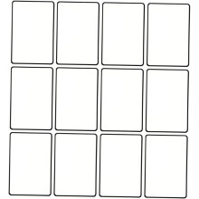 Lot de 12 loupes de lecture pour livres, loupe de page grand format avec fonction marque-page