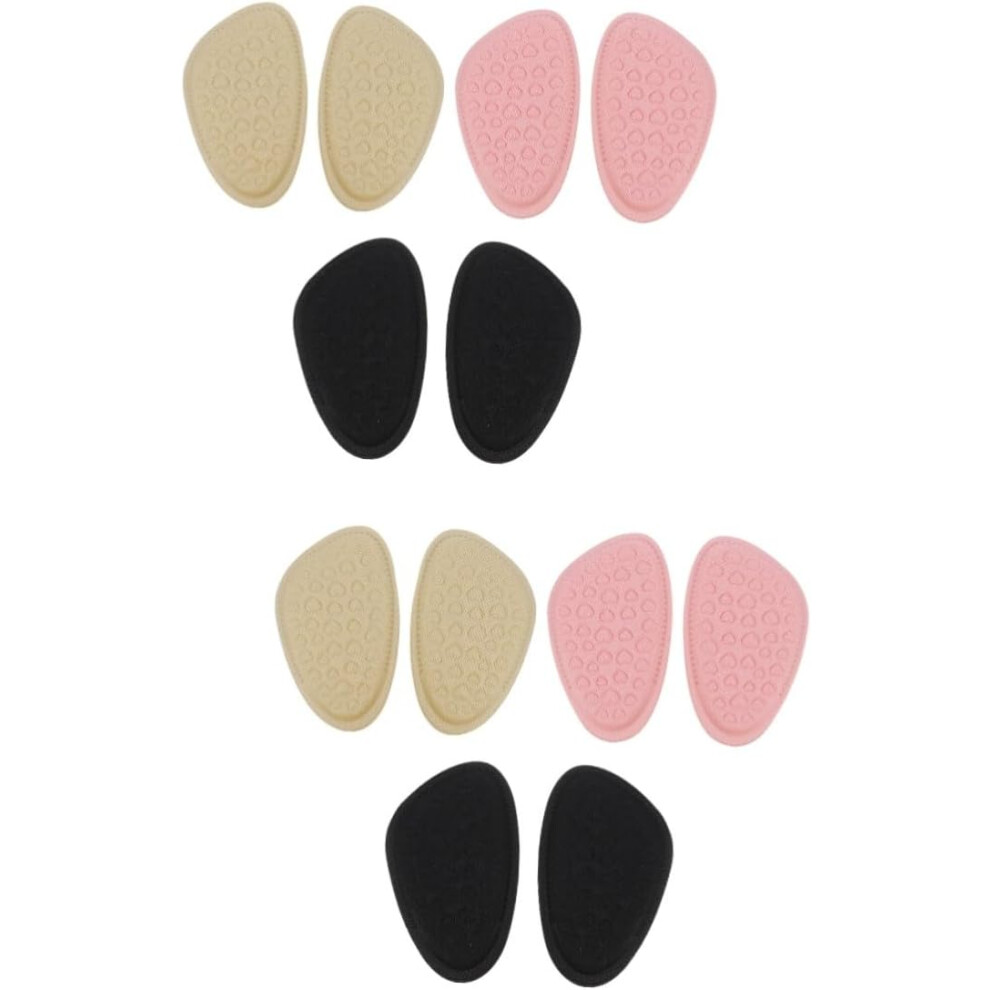 Hkhbjs 12Pairs Breathable Forefoot Mat For Women Cushion Pads Skid-Resistance Pad Feet Care Supplies