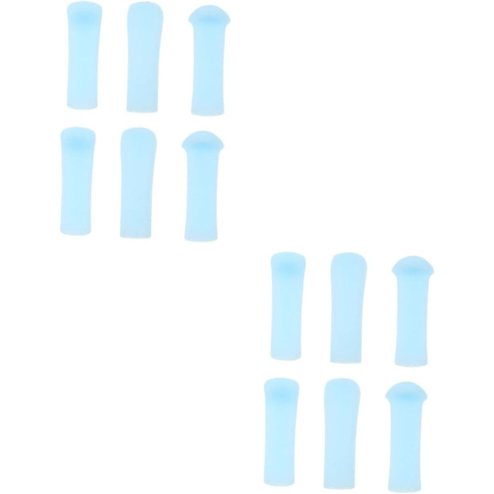 Hkhbjs Blue 12Pcs Ear Wax Remover Tips Visible Ear Wax Picker Spoons Visual For Safe Removal At Home