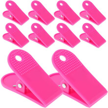 12 Stück rosa Universal-Sicherheitsschalterclips für Laufbänder, Ersatz-Sicherheitsschlüssel
