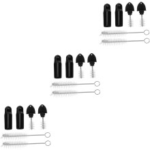 Kit de 3 bouchons pour robinet de bière pression, bouchons pour tireuse à bière, kit de nettoyage
