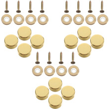 12 Sets Spiegelschrauben, Befestigungselemente, dekorative Schraubenabdeckungen für Spiegelbeschläge, Glasbefestigung, Bauwesen