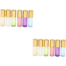 12pcs garrafa de vidro garrafa de óleo essencial para subembalagem Design recarregável de viagem portátil
