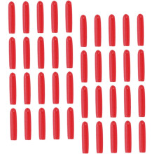 120pcs silicone cílio pinças ponta protetora cobre casos para cílio pinças lashing uso