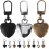 12Pcs Heart-Shaped Metal Zipper Pulls Set, Detachable Zipper Puller Replacement Tabs 1