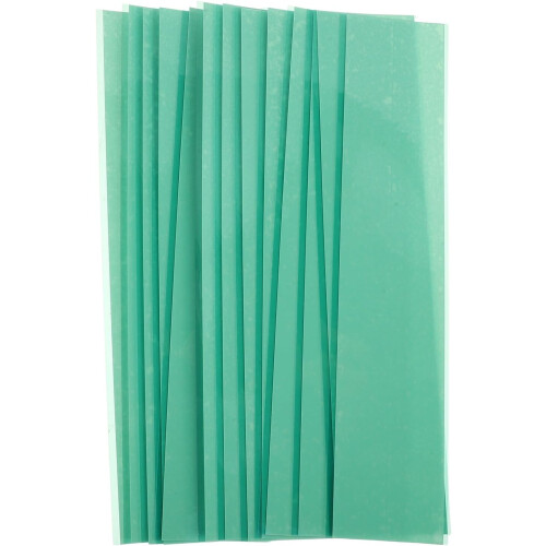 13Pcs Double-Sided Golf Grip Replacement Tape Strips 9.94X2.16 Light Green Adhesive Wrap