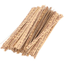 1400pcs Bag Ties Twists Ties Multi-purpose robusto ferro e papel Kraft estilo conveniente