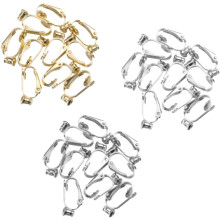 Ohrringe ohne Piercing, Schraubohrclips, Schmerzpads, DIY-Ohrstecker-Clip-Konverter, Schmuckwerkzeuge