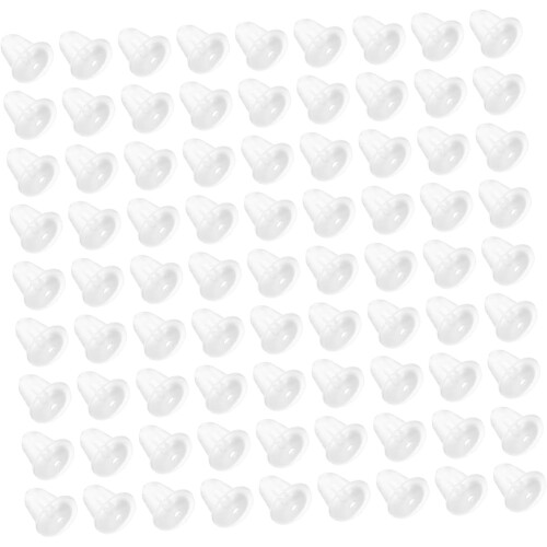 1200pcs Silicone Earring Backs for Studs Soft Locking Ear Backs Secure Pierced Ear Rings DIY Jewelry