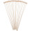 Lot de 15 bâtonnets diffuseurs de parfum en bois kaki, pour décoration. 1