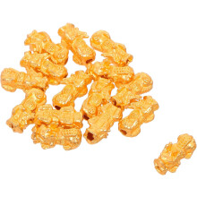 15pcs Pixiu Spacer Beads para Pulseira Fazendo Chinese Fengshui Lucky Beads Grande para Artesanato de Joias
