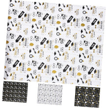 Papel de Embalagem Decorativo de 12pcs para Papéis de Embalagem de Artesanato DIY Embalagem de Aniversário