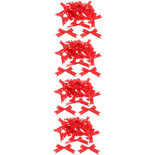120pcs pequenos arcos DIY flor decoração dia dos namorados arcos fornecimentos para festa de aniversário decorativo