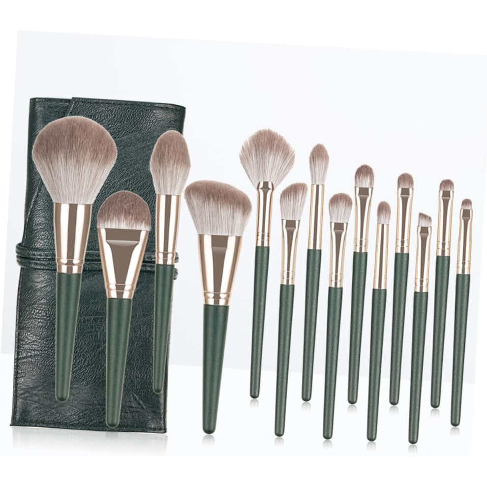 Hkhbjs 14Pcs Makeup Kit Professional Cosmetics Brush Set Wood Handle