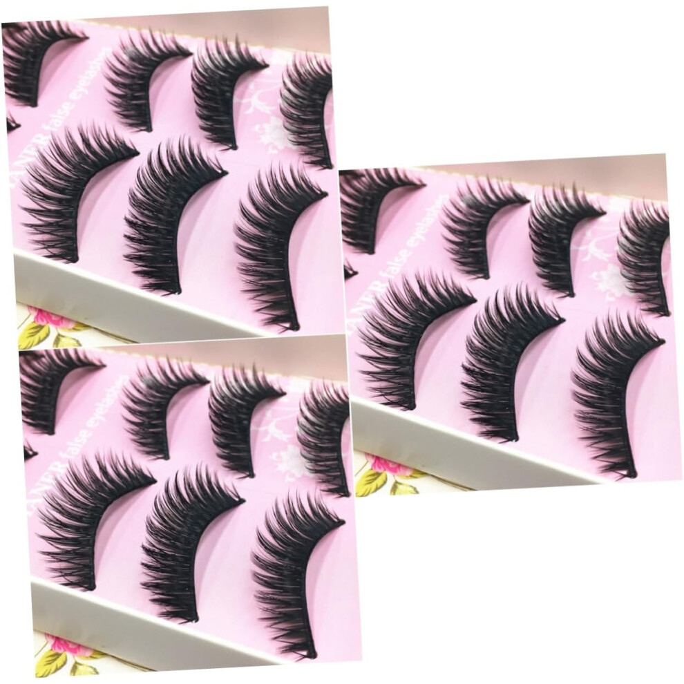 Hkhbjs 15Pairs Natural False Eyelash Long Thick Lashes For Women Fake Eyelashes For Party And Daily Use