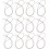 15pcs Elastic Cord Stretch String for Notebook Journal Planner Bookmark Making Scrapbooking Wrap Book Band 1