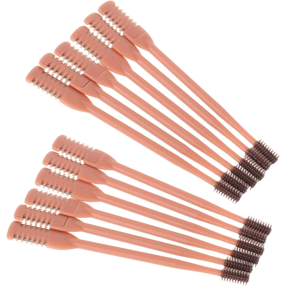 Hkhbjs 12Pcs Nose Hair Trimmer For Women Men Manual Nasal Hair Cutter Safety Razor Face Trimmer Barber Razors