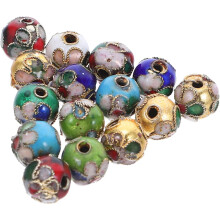Cloisonne esmalte contas para pulseira fazendo coloridos artesanato contas jóias acessórios