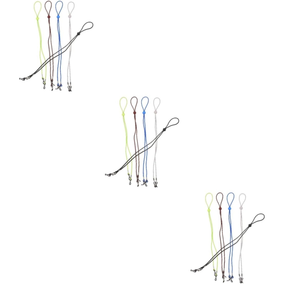 Hkhbjs 15Pcs Women Eyeglasses Chain Glasses Neck Strap Retainer Holders Eyeglass Lanyard