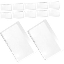 15 stuks ultradunne vergrootglazen met lens, bladwijzer, leeshulpmiddel voor ouderen, draagbaar vergrootglas