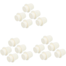 Plugs de vedação de silicone de 15pcs para garrafas de vidro e garrafas cónicas suprimentos de laboratório tampas de tubo de ensaio