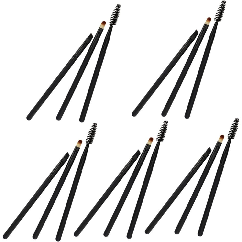 Hkhbjs 15Pcs Makeup Brush Female Household Cosmetic Tools Eyelash Brush Travel Eyebrow Makeup Supplies