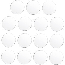 15 runde Acrylscheiben für DIY-Bastelprojekte, runde Rohlinge zum Basteln