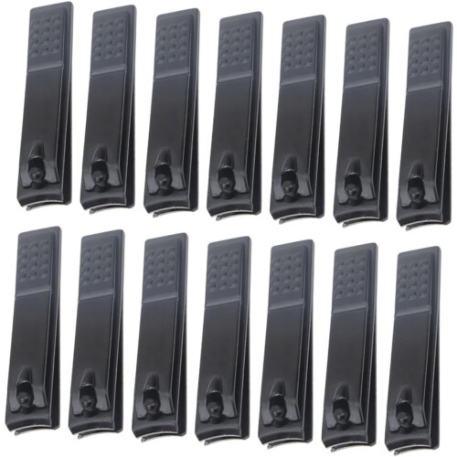 Nail Clippers Set and Quick Trim Function Stainless Steel Manicure Tools 15pcs